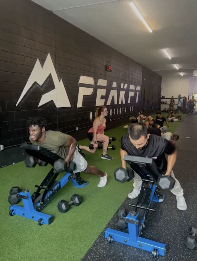 PEAK PT training floor