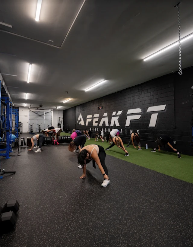 PEAK PT training floor