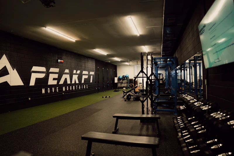 PEAK PT training floor